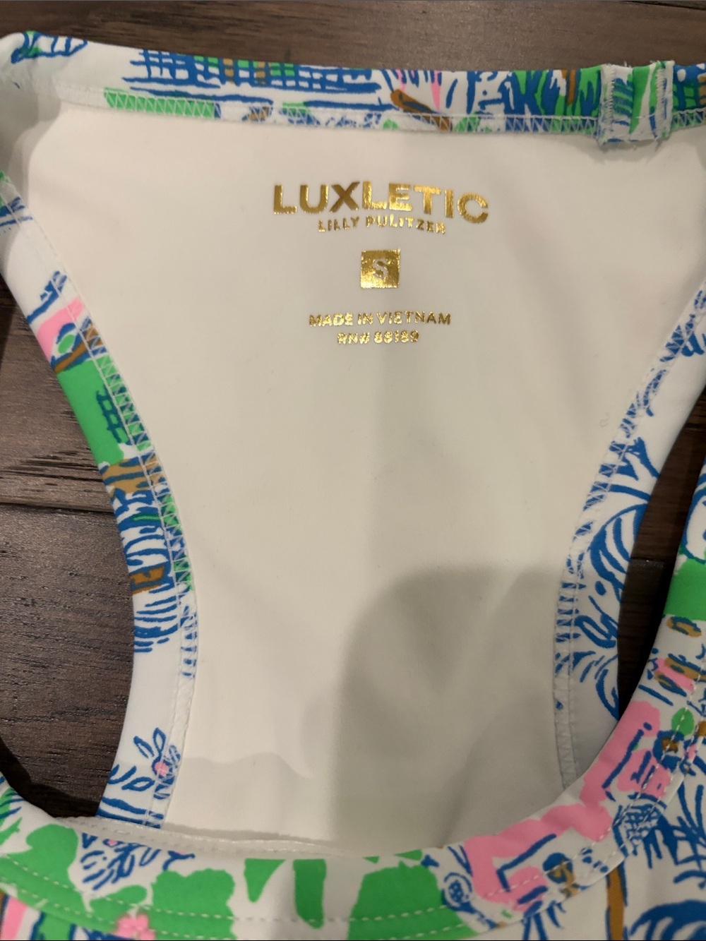 New With Tags Lilly Pulitzer Luxletic Punta Cana Athletic Dress Sz S - Picture 8 of 14